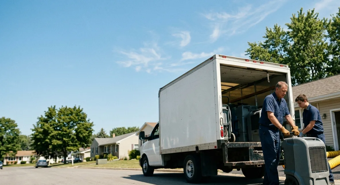 Water Damage Cleanup in Ridgeville, IN near me